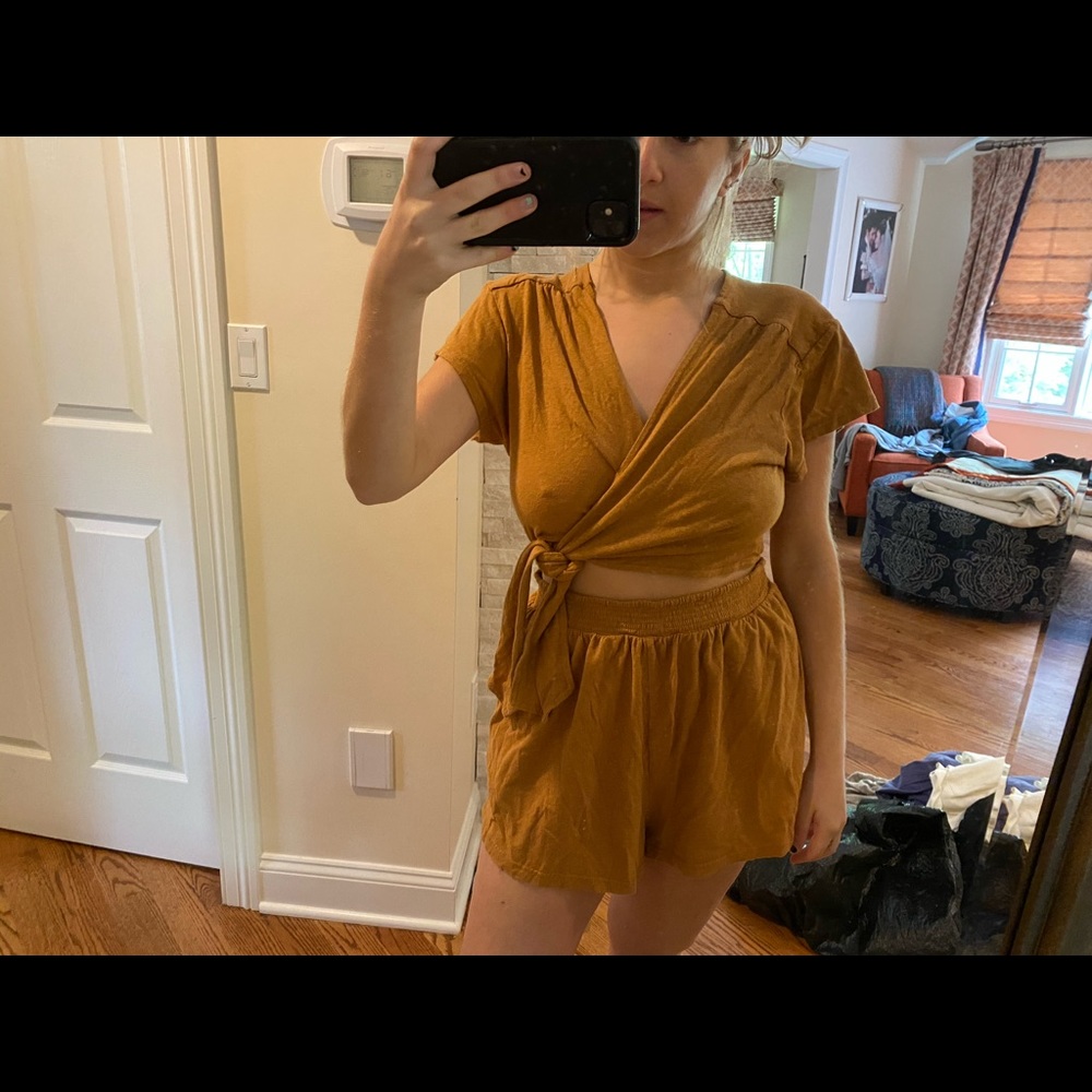Wrap romper